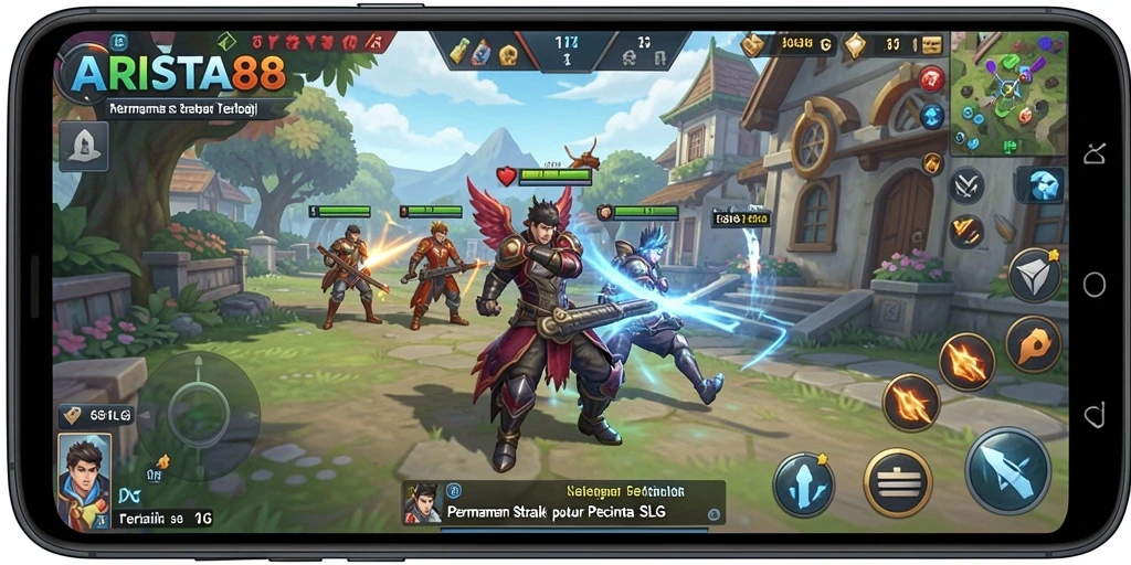 Tampilan gameplay ARISTA88 yang seru dan menantang.