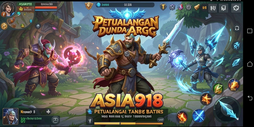 Gameplay mendebarkan ASIA918 dengan pertempuran epik dan karakter menarik.