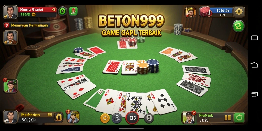 Gameplay seru Gaple di BETON999 yang memikat pemain.