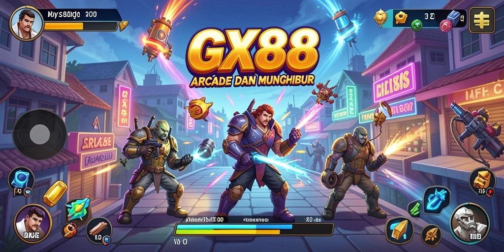 Tampilan gameplay GX88 yang seru dan menarik saat dimainkan.