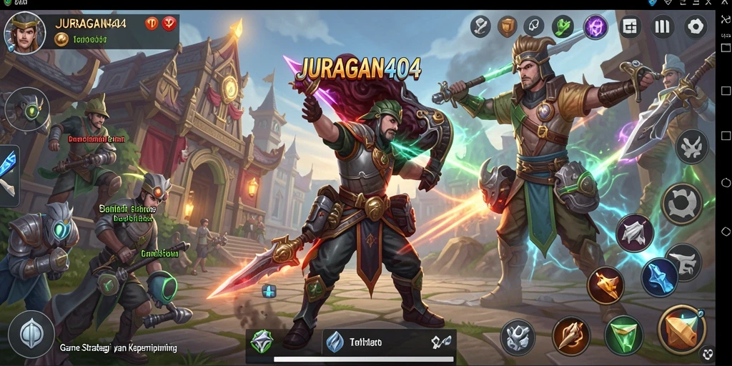 Screenshot gameplay JURAGAN404 yang mendebarkan dan penuh strategi.
