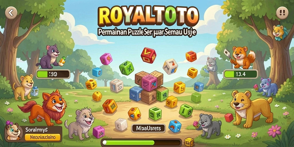 Tangkapan layar utama menunjukkan gameplay menantang dari ROYALTOTO.