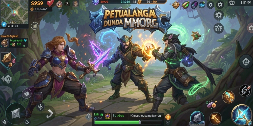 Tampilan menarik dari gameplay S9S9 yang mendebarkan.