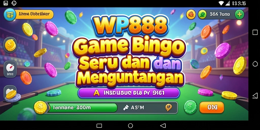 Tampilan gameplay seru dan kompetitif di WP888 Bingo.